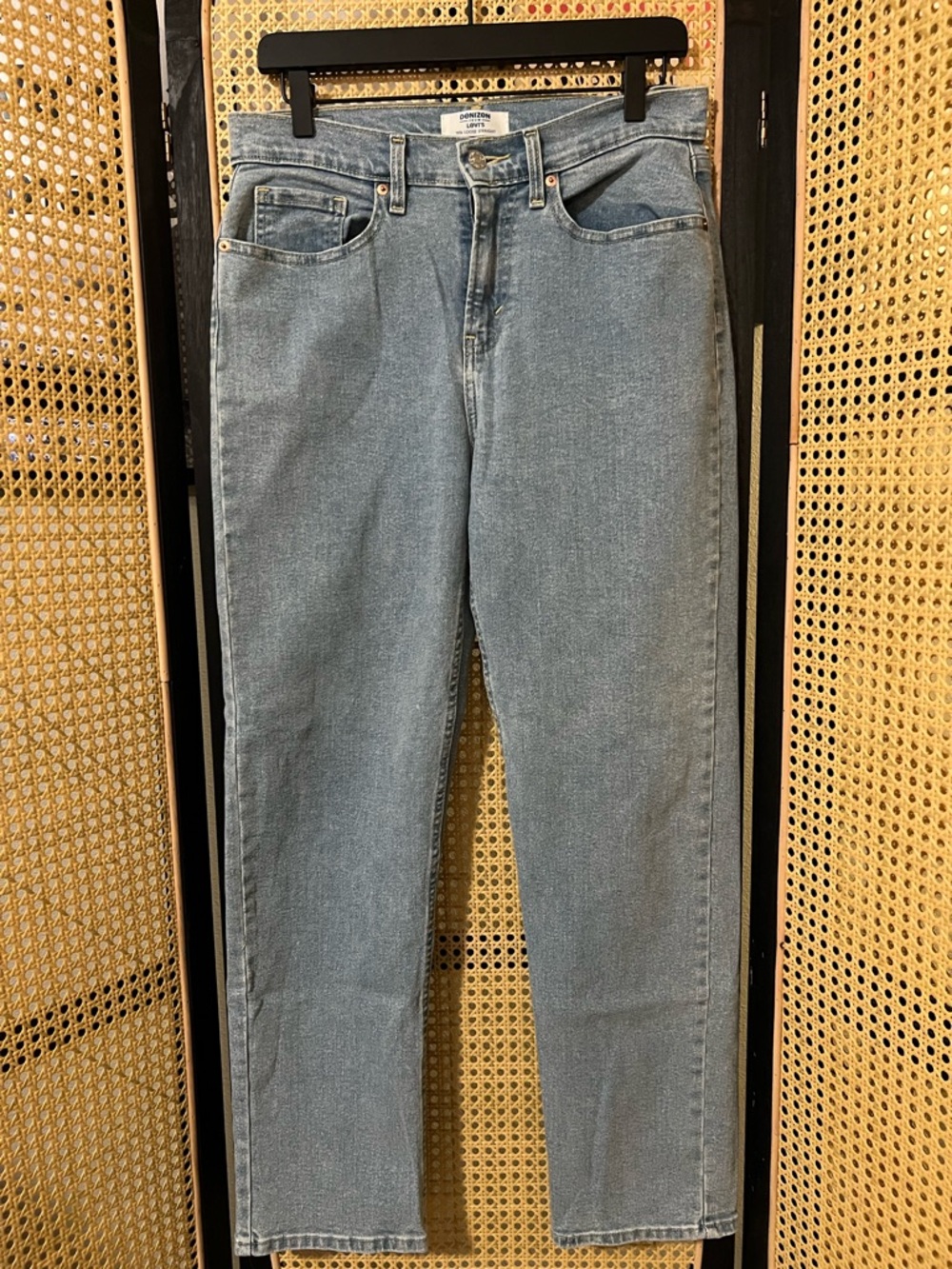 Denizen from Levi's Straight-Leg Jeans in Light Blue Wash